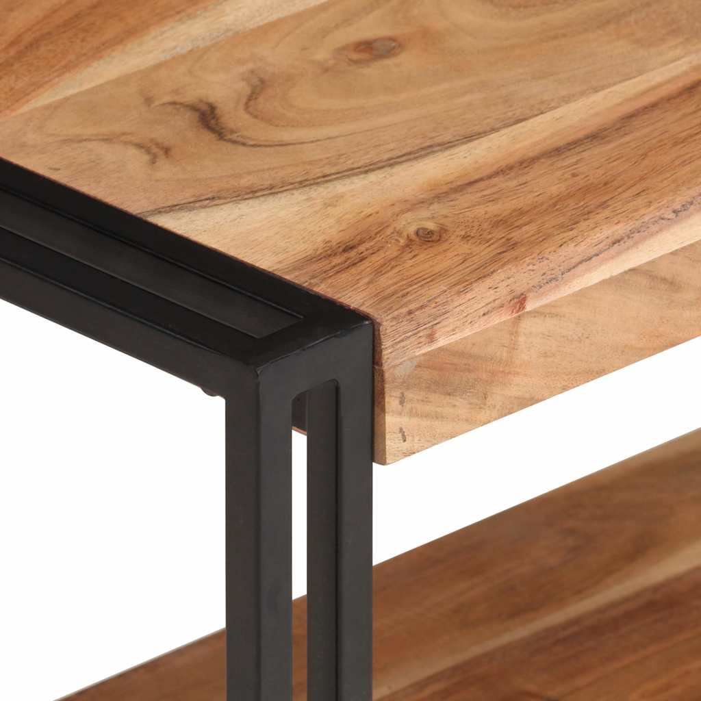 320680 vidaXL TV Cabinet 120x30x40 cm Solid Acacia Wood