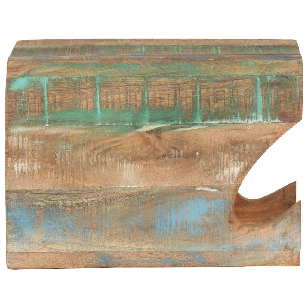 320478 vidaXL Wall Mounted Bicycle Rack 35x25x25 cm Solid Reclaimed Wood