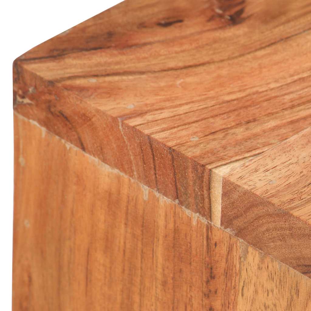 320482 vidaXL Wall Mounted Skateboard Holder 25x20x30 cm Solid Acacia Wood