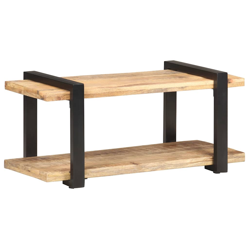 320493 vidaXL TV Cabinet 90x40x40 cm Rough Mango Wood