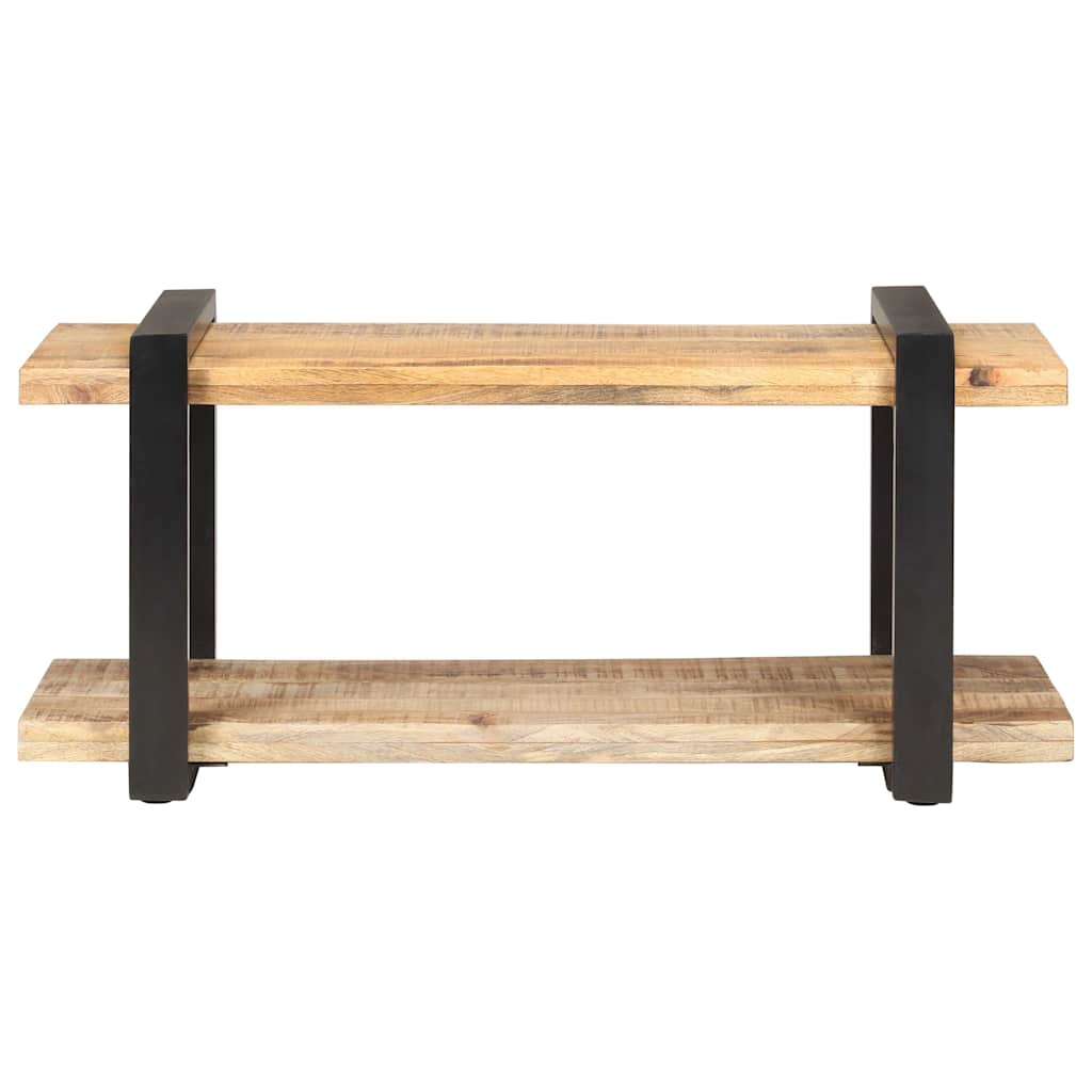 320493 vidaXL TV Cabinet 90x40x40 cm Rough Mango Wood