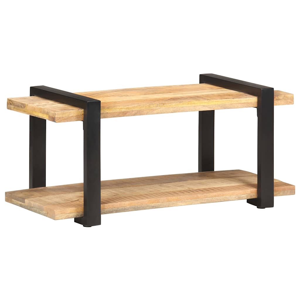 320493 vidaXL TV Cabinet 90x40x40 cm Rough Mango Wood