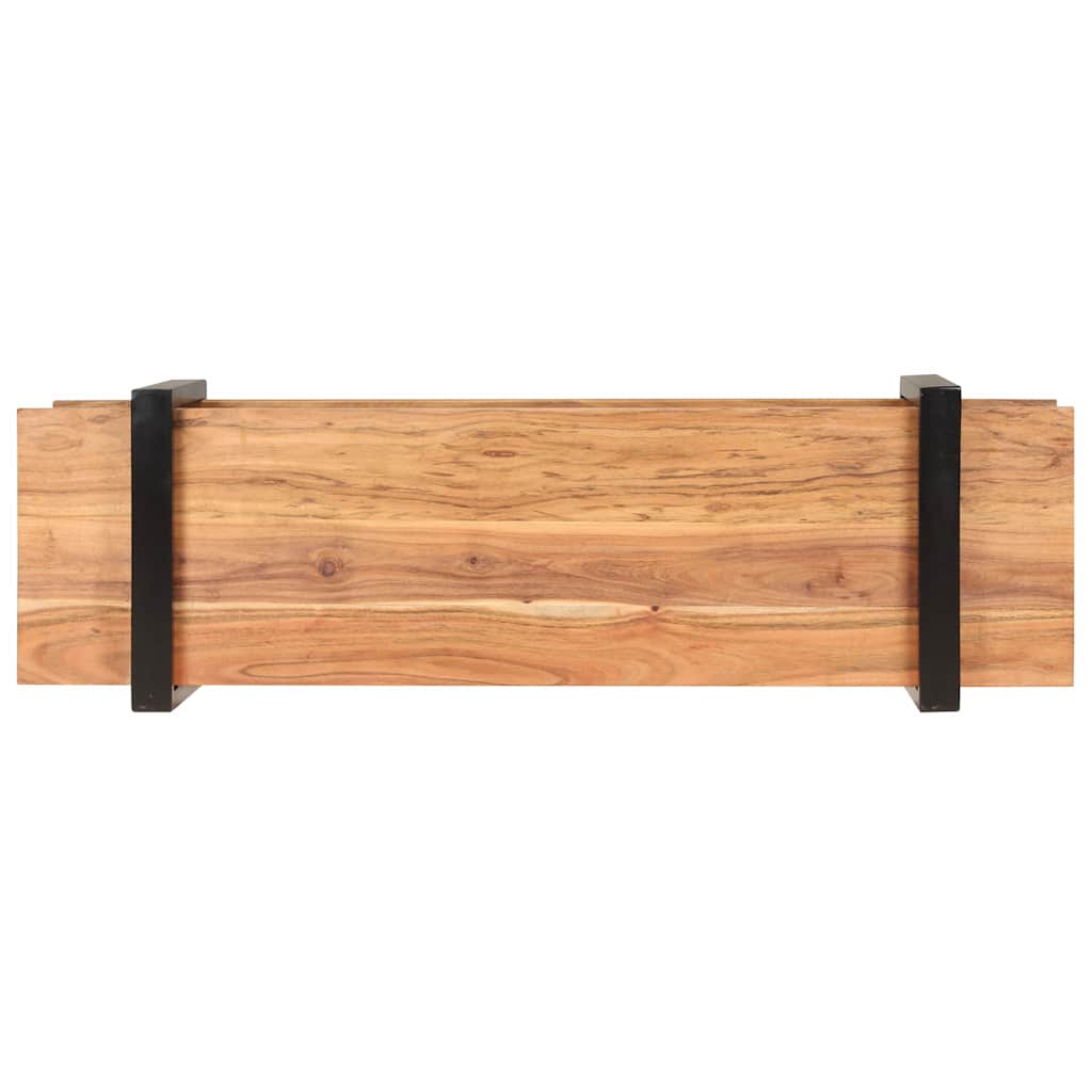 320496 vidaXL TV Cabinet 130x40x40 cm Solid Acacia Wood