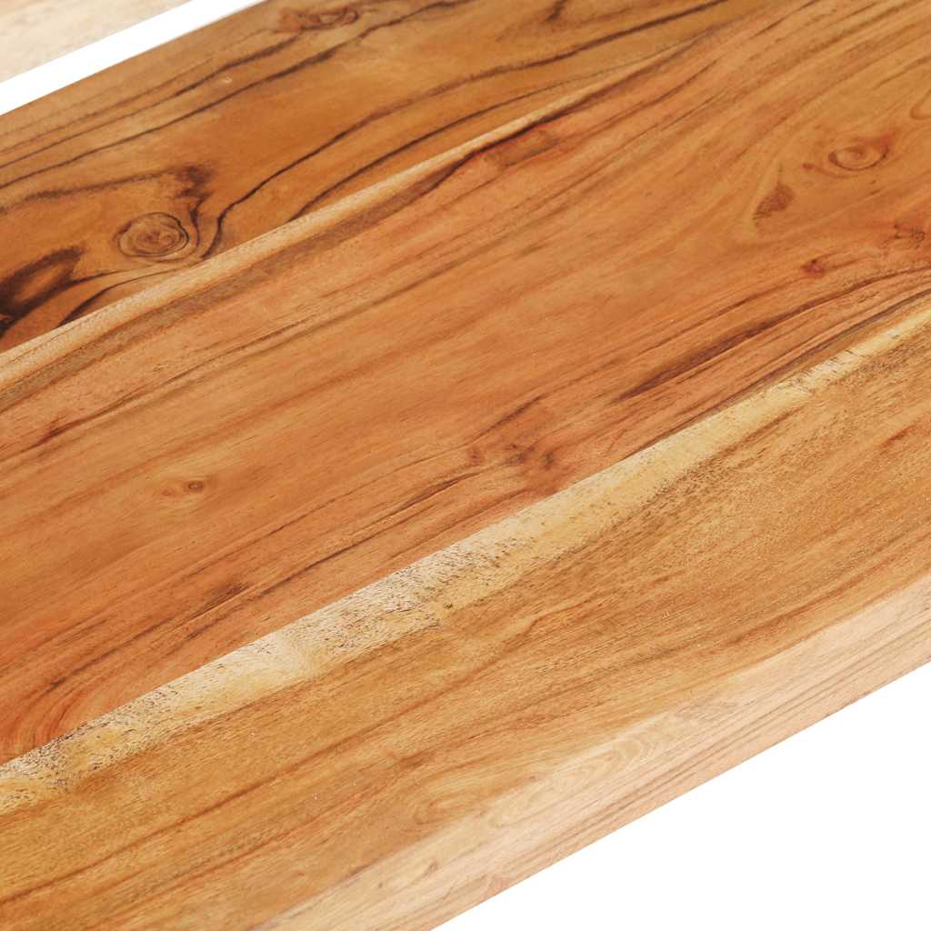 320496 vidaXL TV Cabinet 130x40x40 cm Solid Acacia Wood