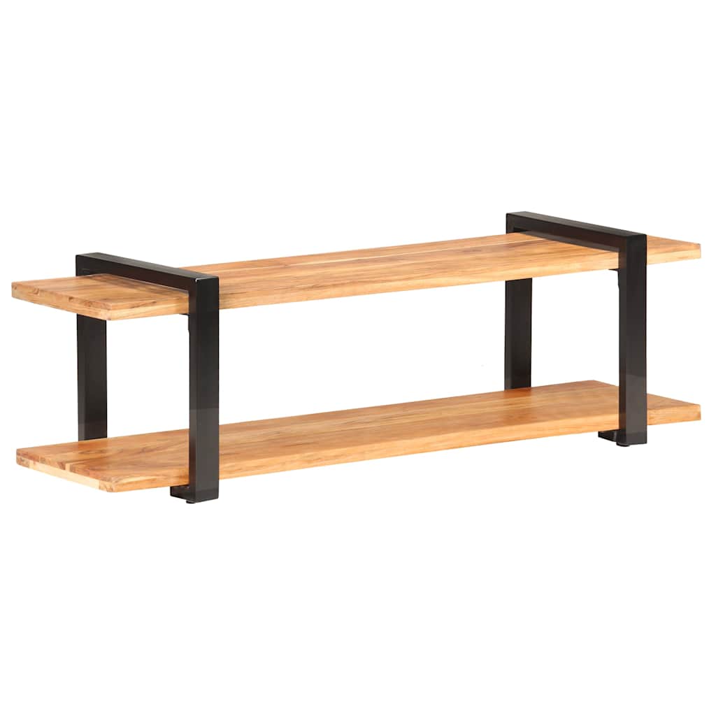 320496 vidaXL TV Cabinet 130x40x40 cm Solid Acacia Wood