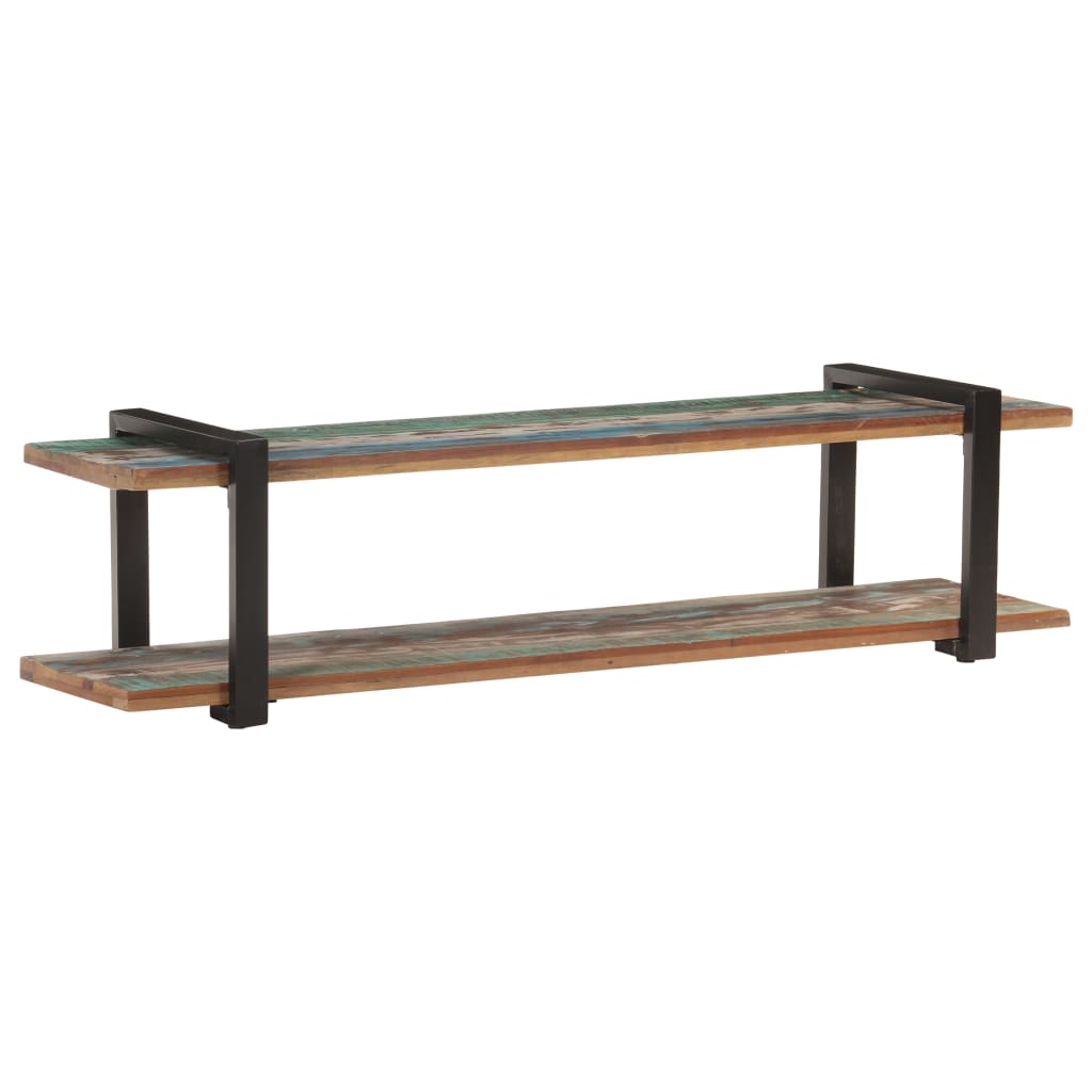 320498 vidaXL TV Cabinet 160x40x40 cm Solid Reclaimed Wood