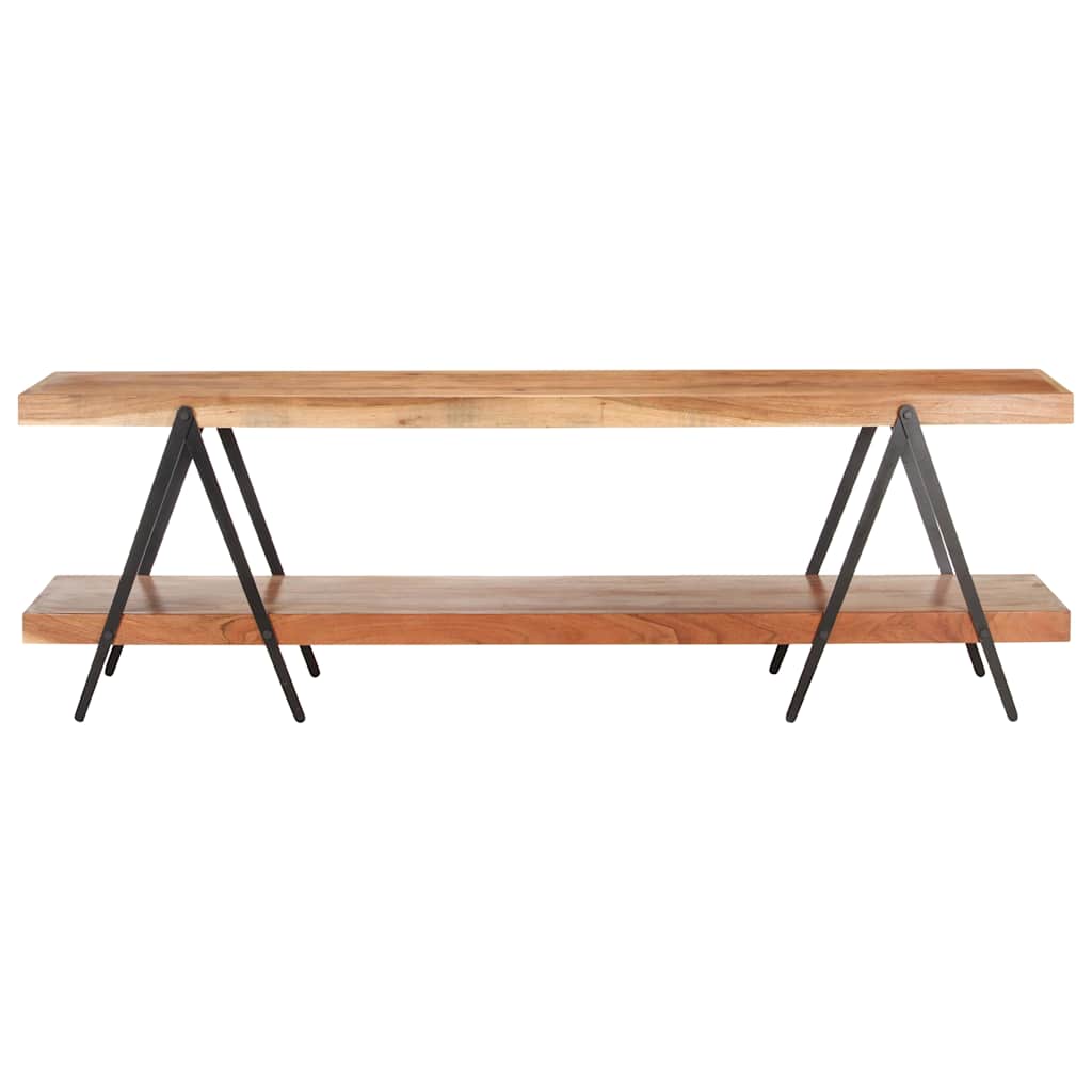 320500 vidaXL TV Cabinet 160x40x50 cm Solid Acacia Wood