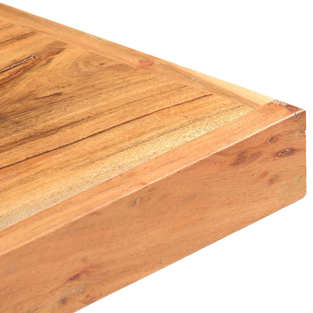 320500 vidaXL TV Cabinet 160x40x50 cm Solid Acacia Wood