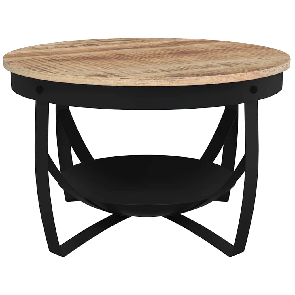 Coffee Table Ø68x43 cm Rough Mango Wood