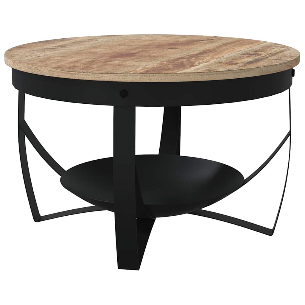 Coffee Table Ø68x43 cm Rough Mango Wood