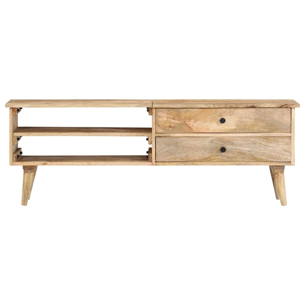 320797 vidaXL TV Cabinet 140x30x50 cm Solid Mango Wood