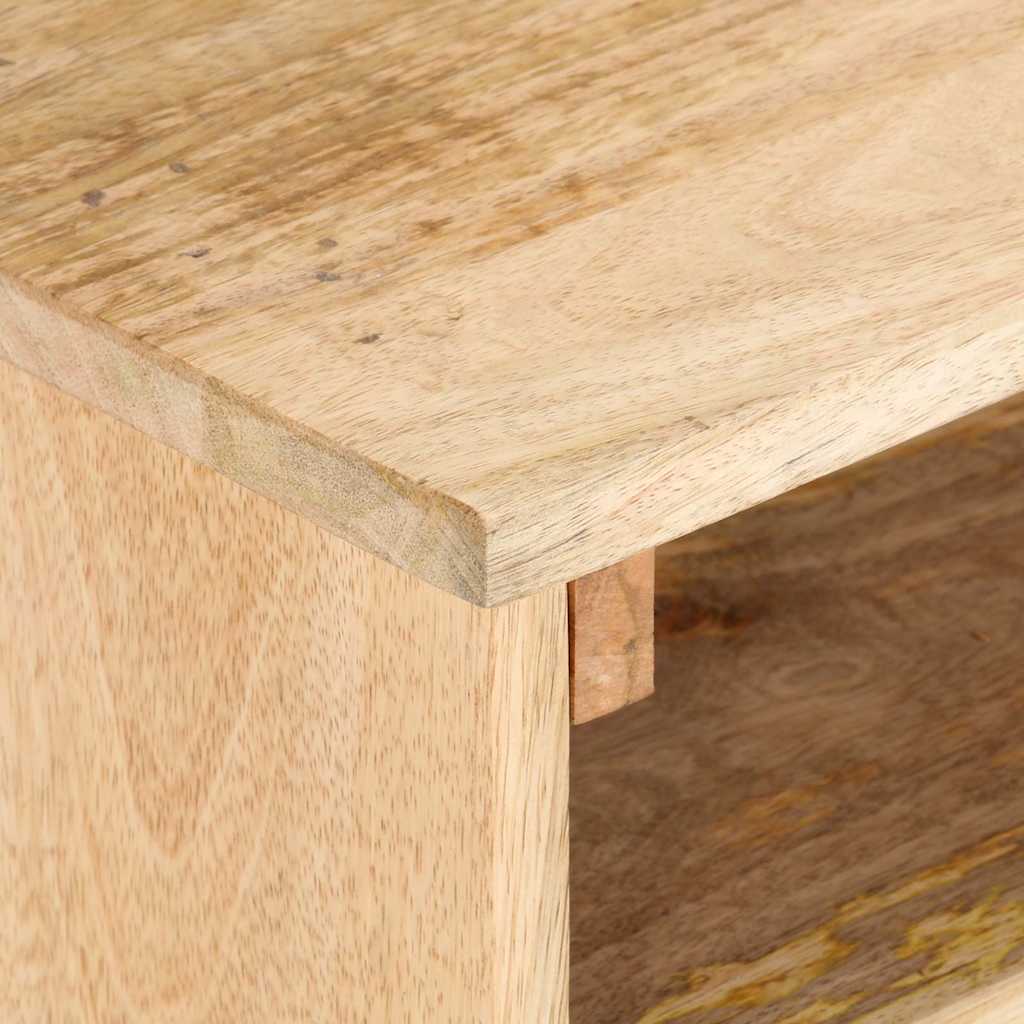 320797 vidaXL TV Cabinet 140x30x50 cm Solid Mango Wood