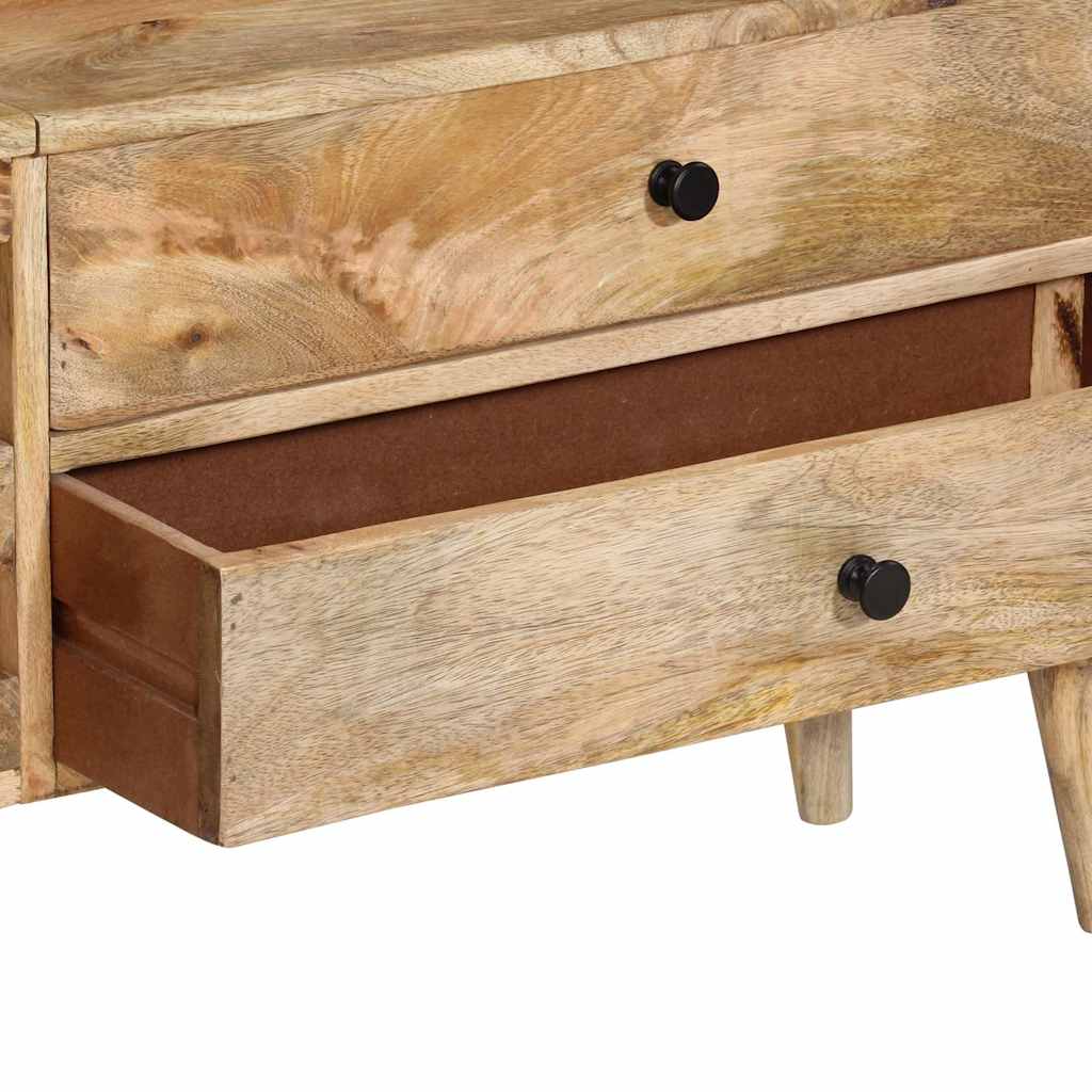 320797 vidaXL TV Cabinet 140x30x50 cm Solid Mango Wood