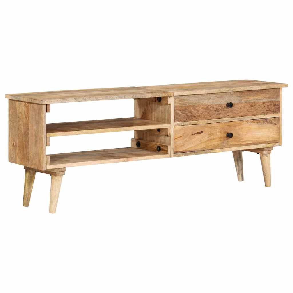 320797 vidaXL TV Cabinet 140x30x50 cm Solid Mango Wood