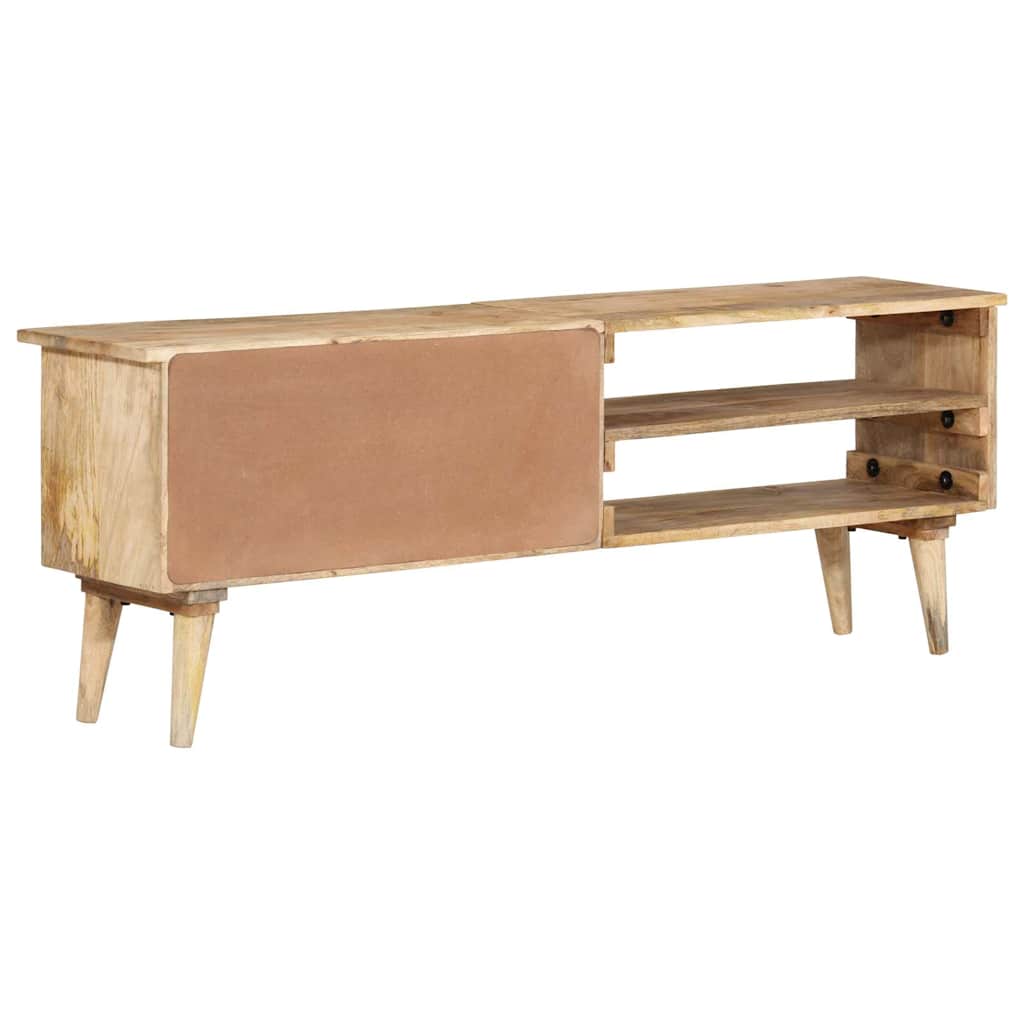 320797 vidaXL TV Cabinet 140x30x50 cm Solid Mango Wood