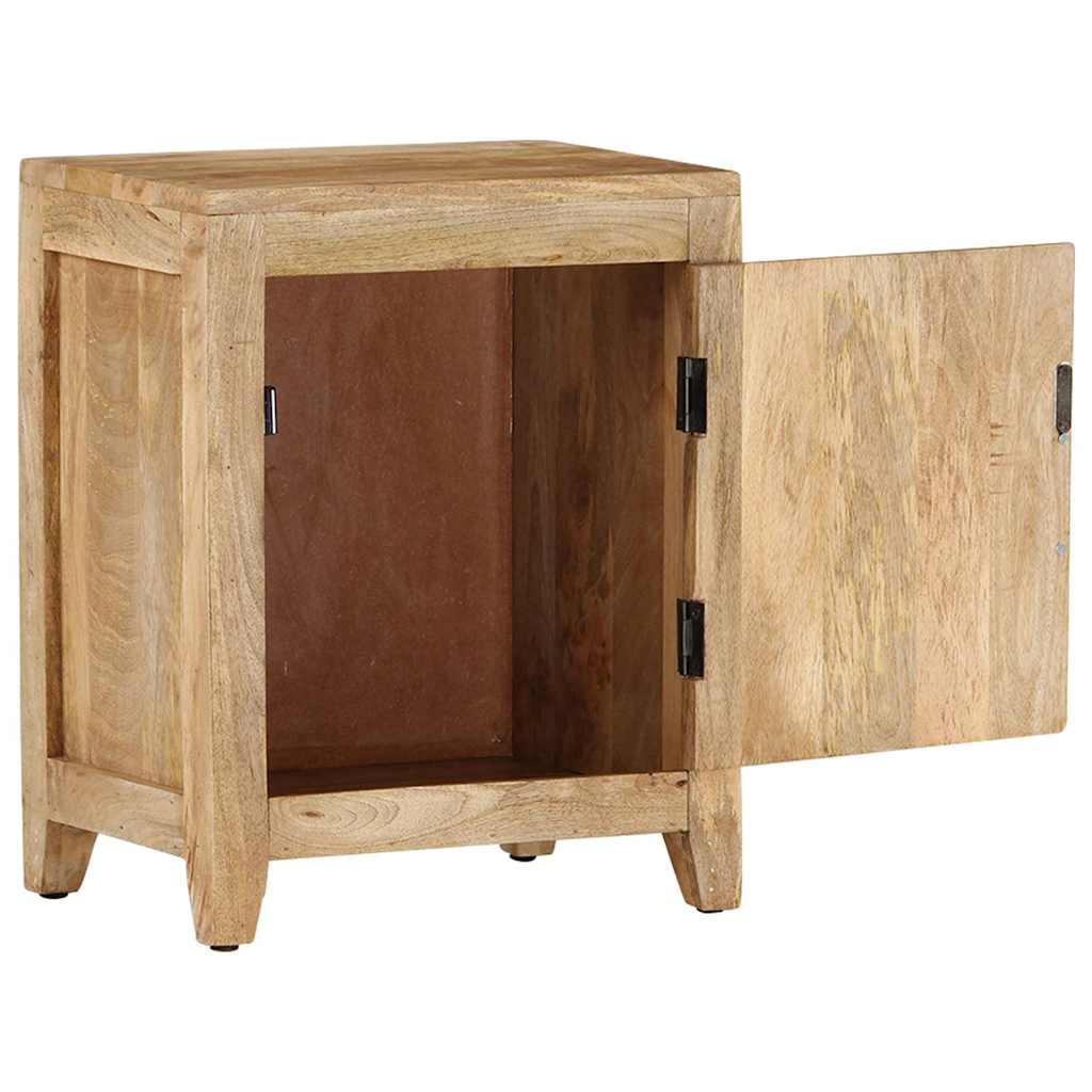 320811 vidaXL Bedside Cabinet 40x30x50 cm Solid Mango Wood