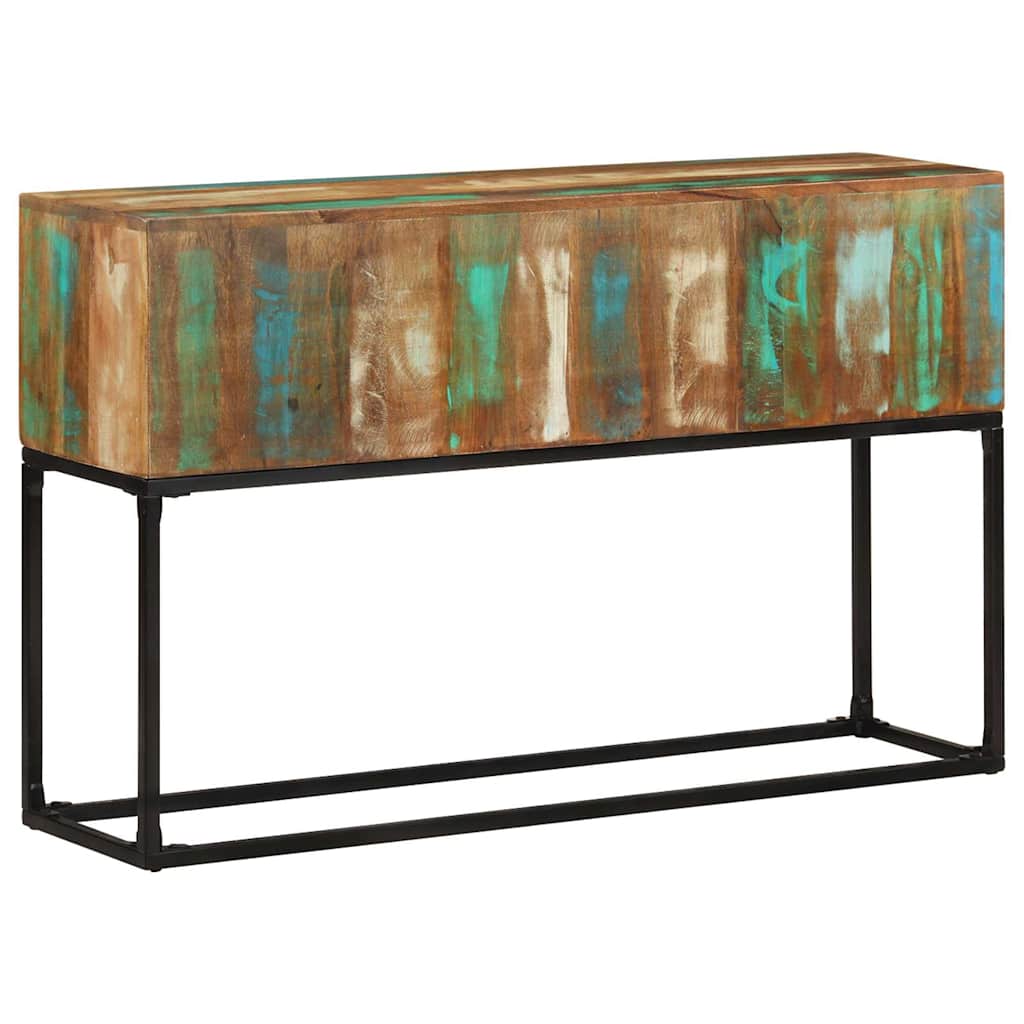 320822 vidaXL Console Table 120x30x75 cm Solid Reclaimed Wood