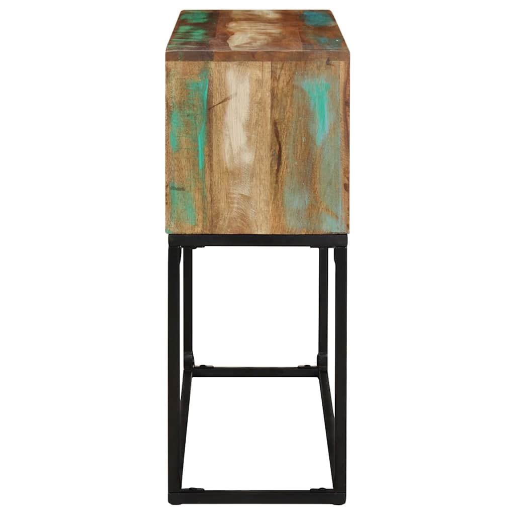 320822 vidaXL Console Table 120x30x75 cm Solid Reclaimed Wood