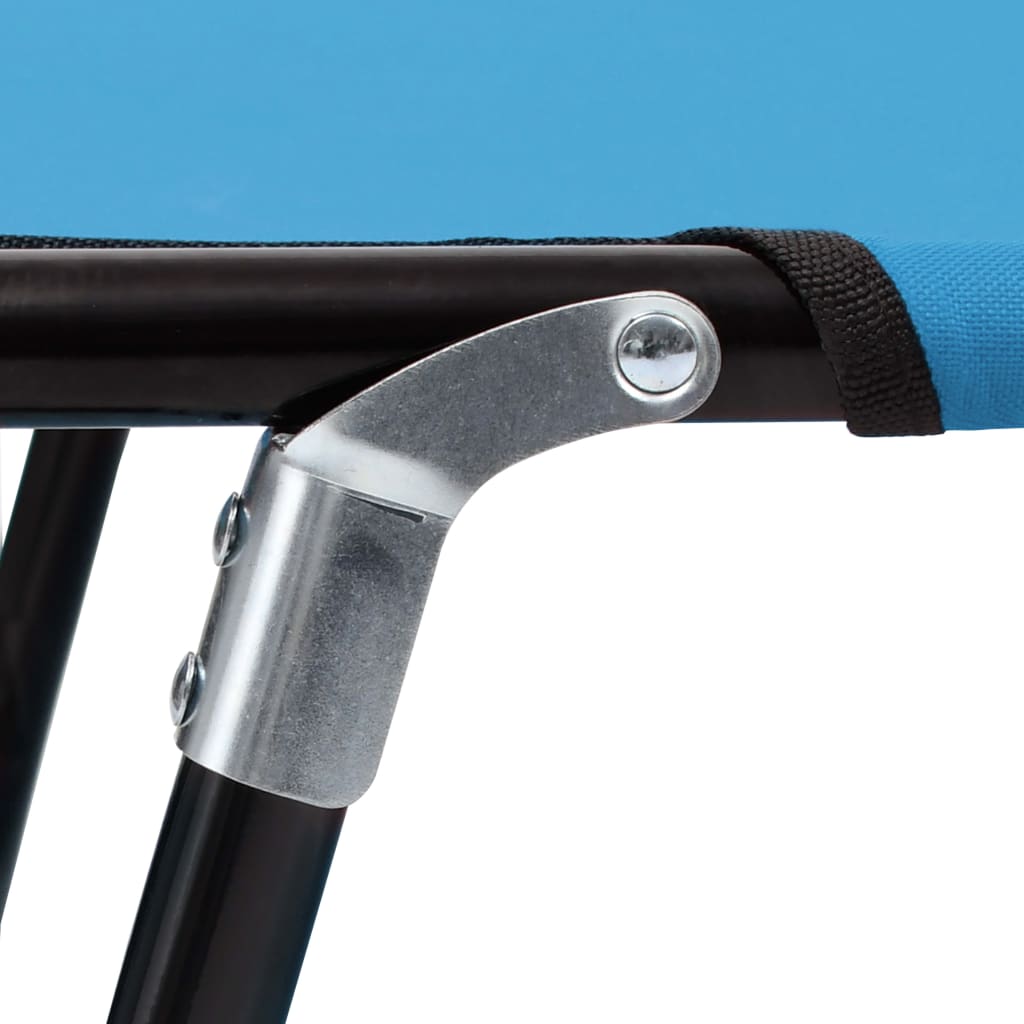 Sun Lounger | Turquoise Blue | Powder-Coated Steel | Standard