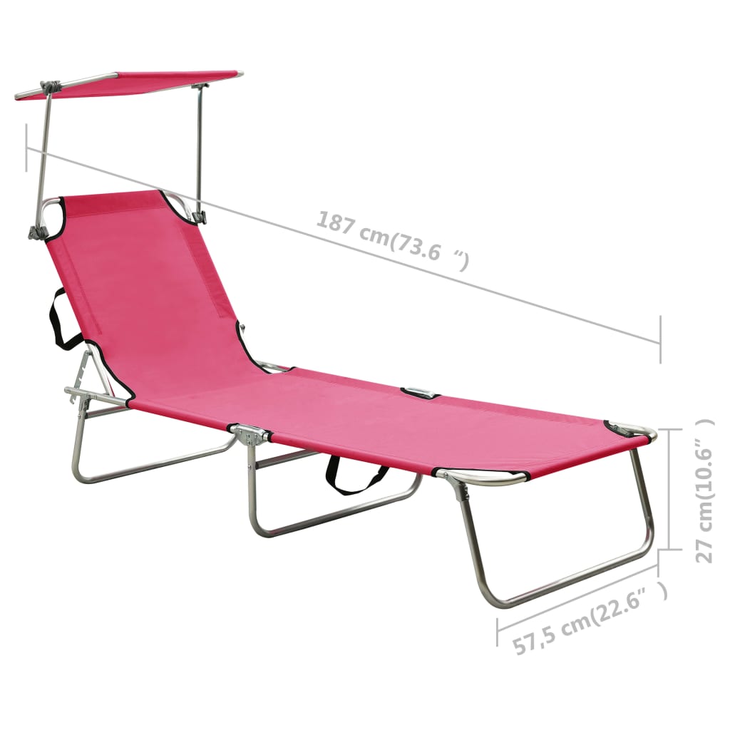 Sun Lounger | Pink