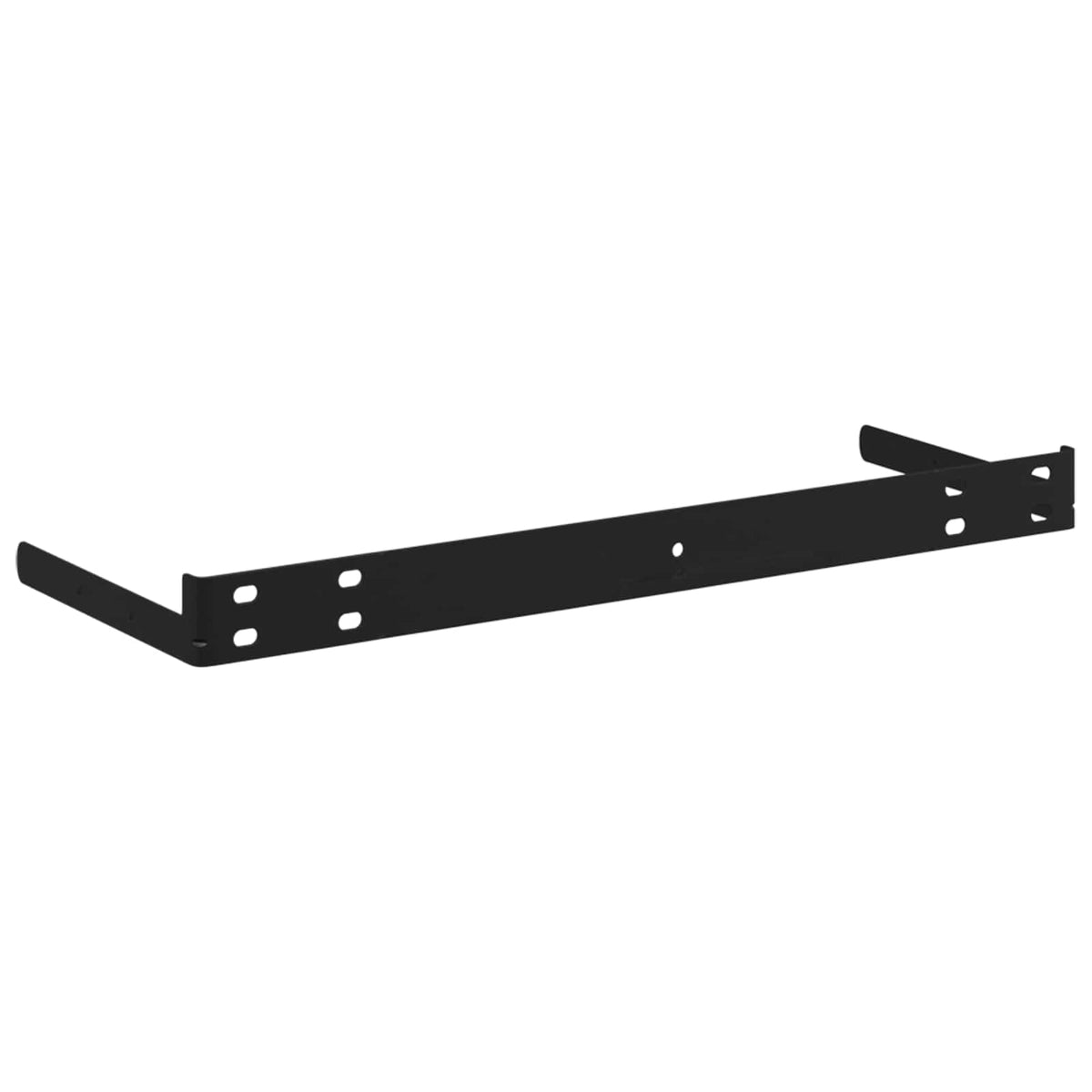 323798 vidaXL Floating Wall Shelves 4 pcs High Gloss Grey 90x23,5x3,8 cm MDF