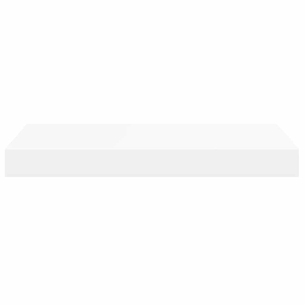 Floating Wall Shelves 4 pcs White 40x23x3.8 cm MDF