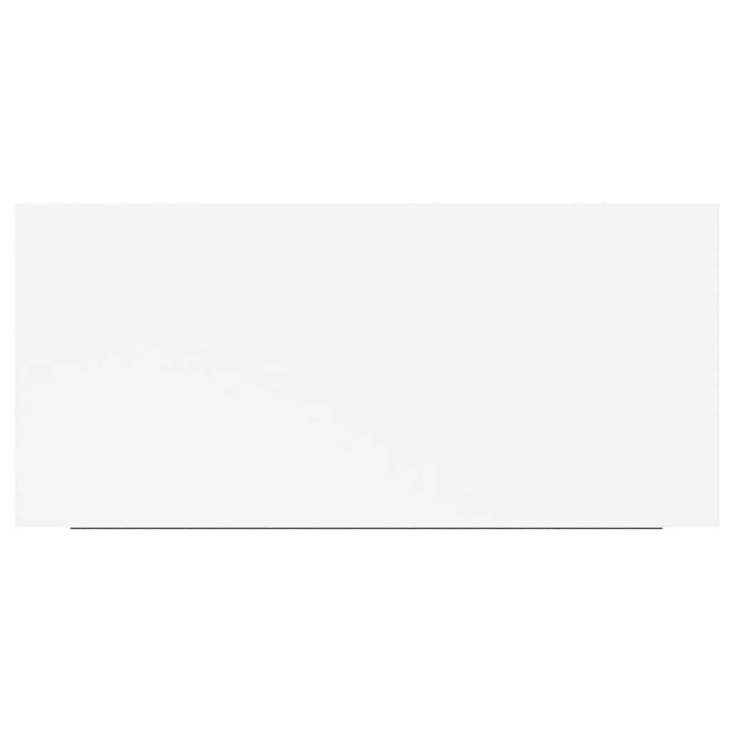 Floating Wall Shelf White 50x23x3.8 cm MDF