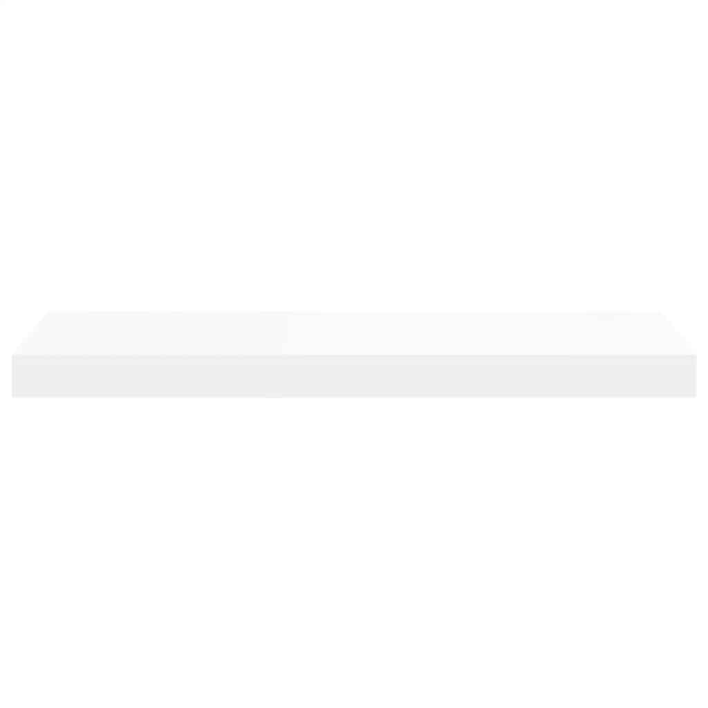 Floating Wall Shelves 4 pcs White 60x23.5x3.8 cm MDF
