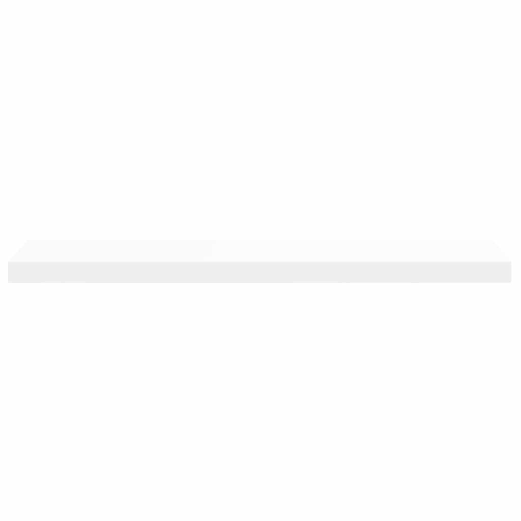 Floating Wall Shelves 4 pcs White 90x23.5x3.8 cm MDF