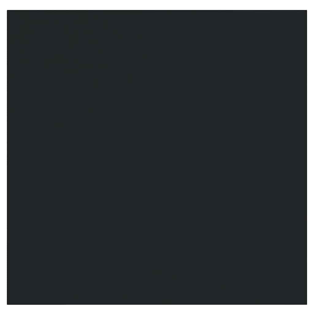 323825 vidaXL Floating Wall Shelves 4 pcs Black 23x23,5x3,8 cm MDF