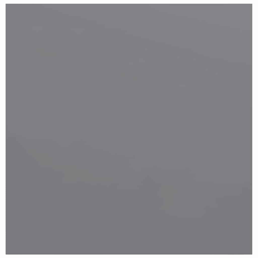 323844 vidaXL Floating Wall Shelf Grey 23x23,5x3,8 cm MDF