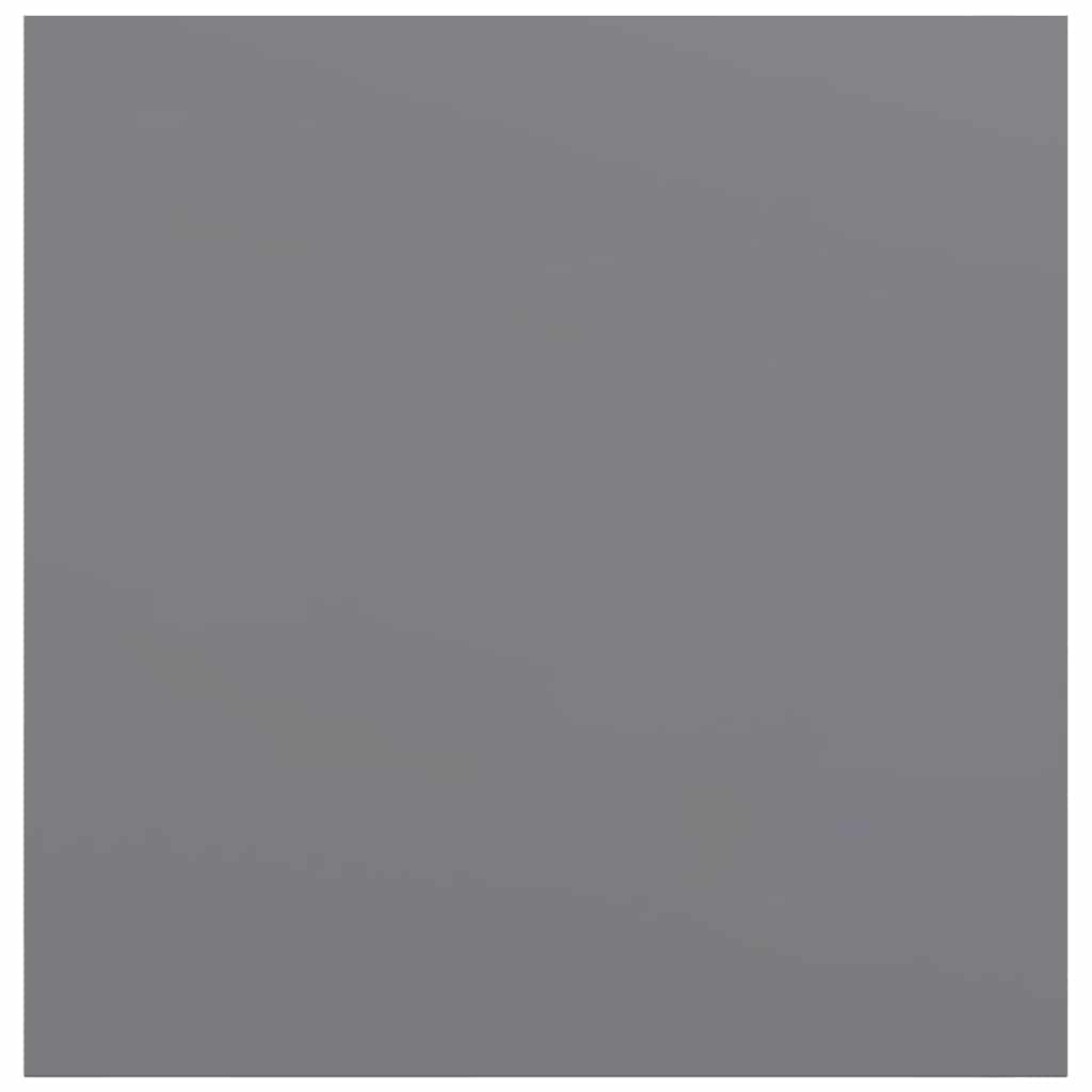 Floating Wall Shelves 4 pcs Grey 23x23.5x3.8 cm MDF