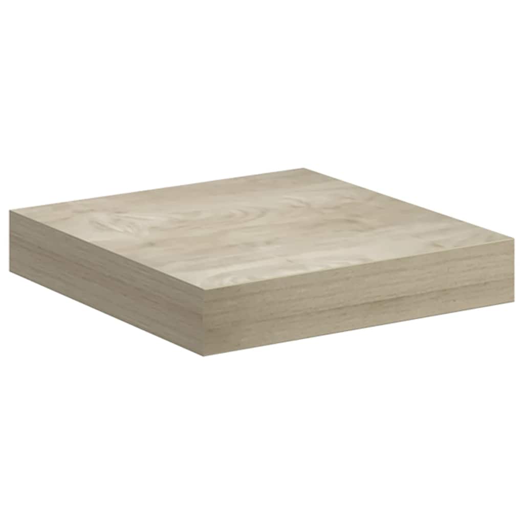 Floating Wall Shelf Oak 23x23.5x3.8 cm MDF