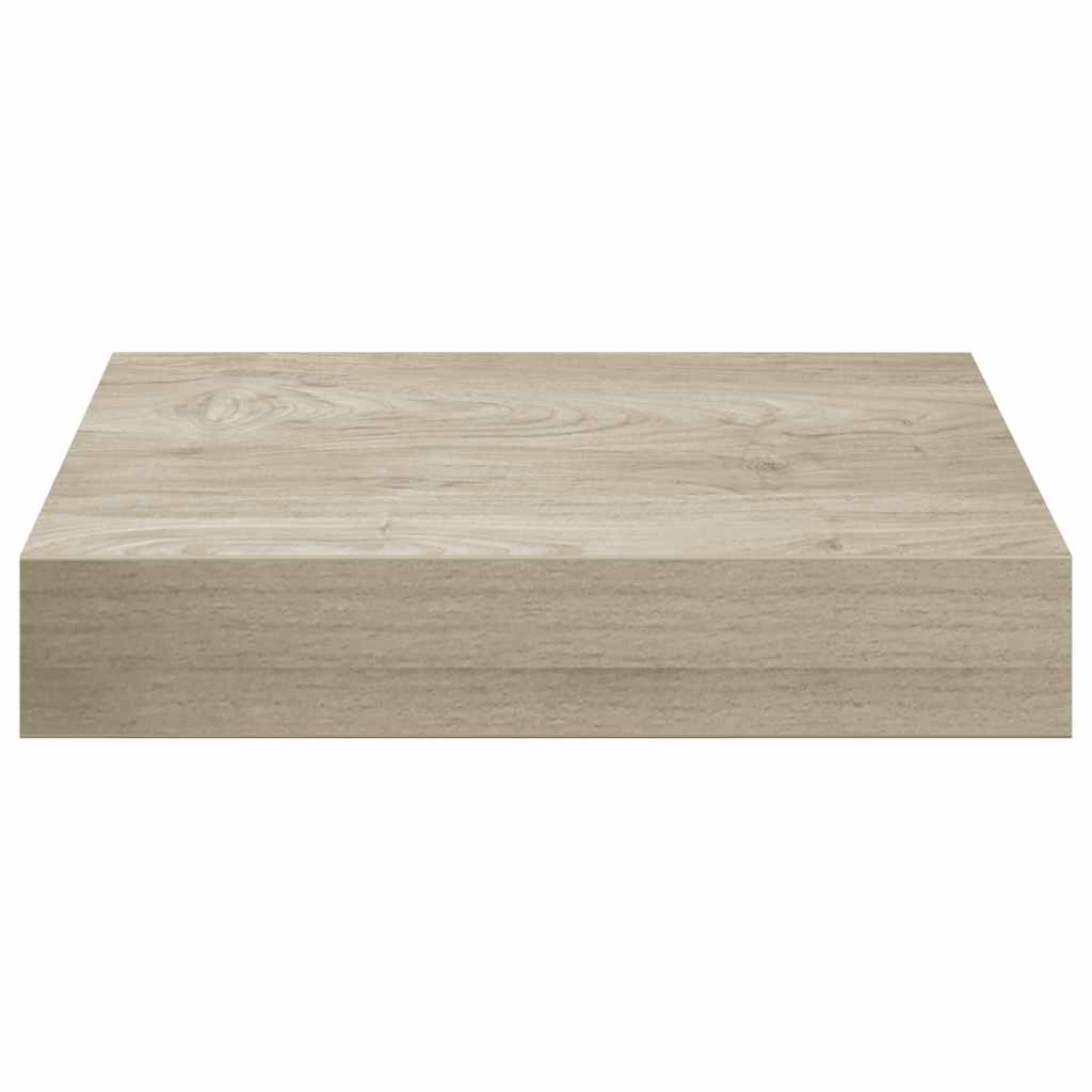 Floating Wall Shelf Oak 23x23.5x3.8 cm MDF