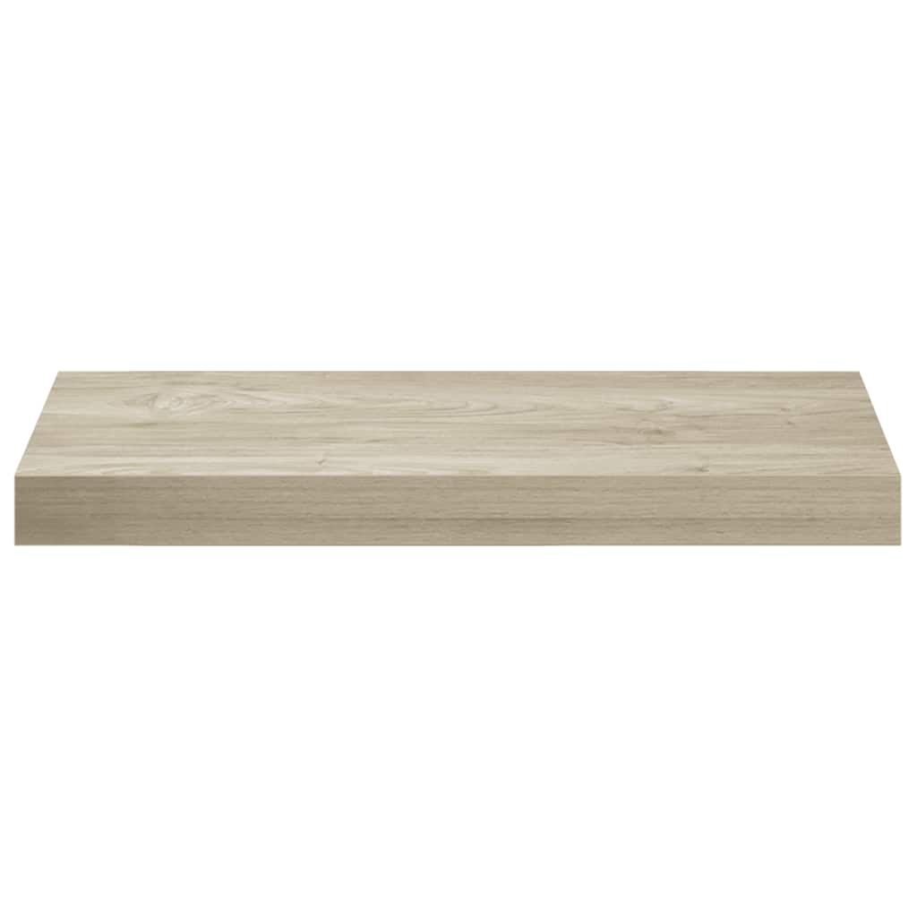 Floating Wall Shelves 4 pcs Oak 50x23x3.8 cm MDF