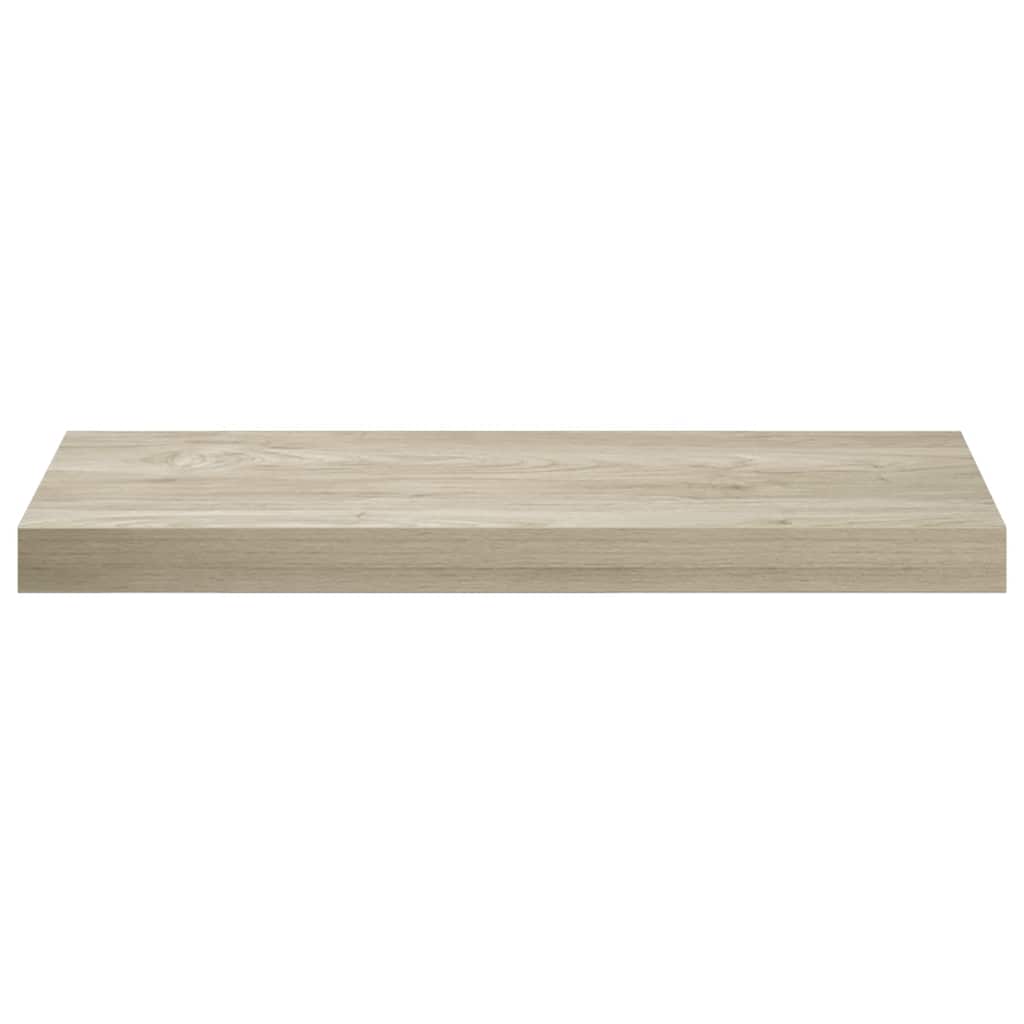 Floating Wall Shelf Oak 60x23.5x3.8 cm MDF