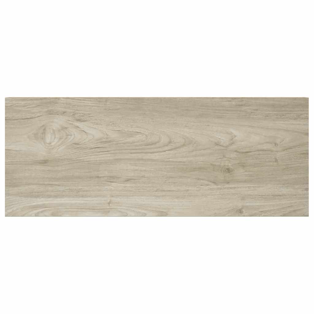 Floating Wall Shelves 2 pcs Oak 60x23.5x3.8 cm MDF