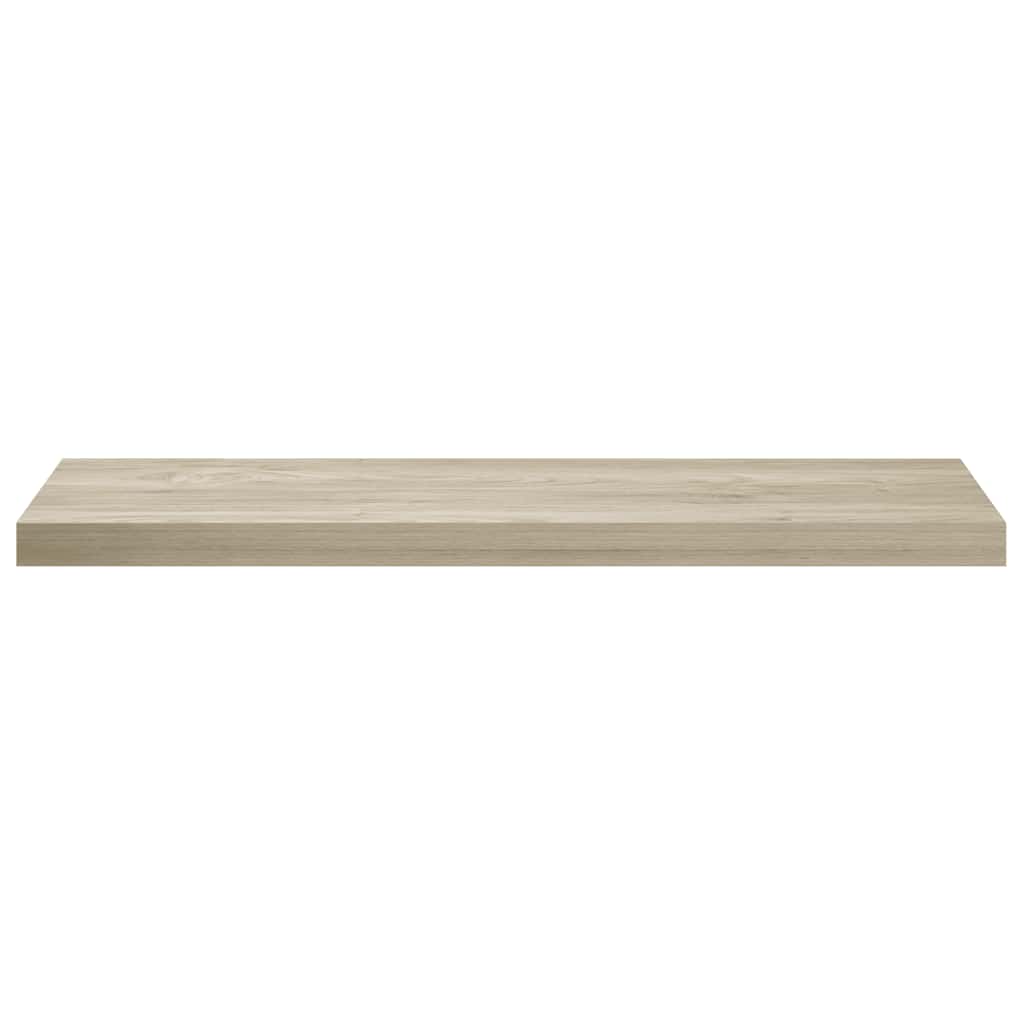 Floating Wall Shelf Oak 90x23.5x3.8 cm MDF