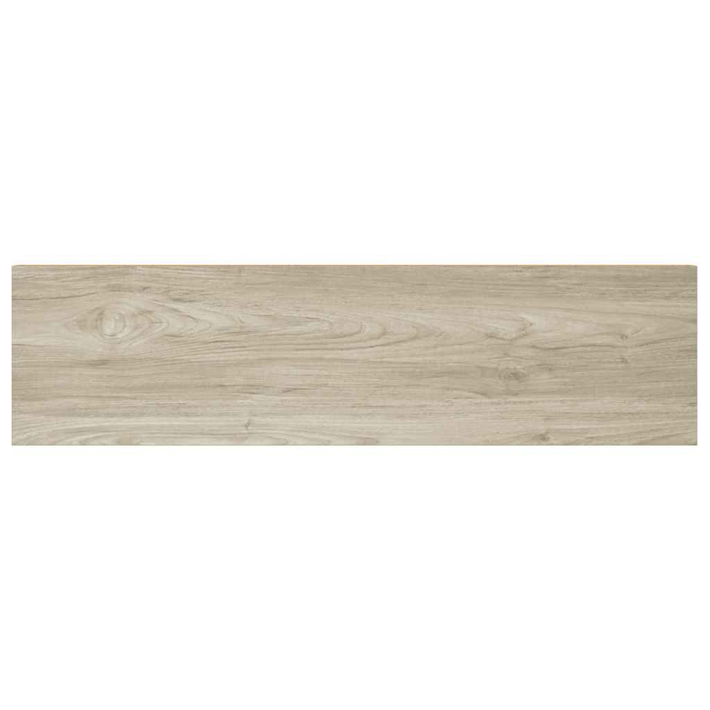 Floating Wall Shelves 4 pcs Oak 90x23.5x3.8 cm MDF