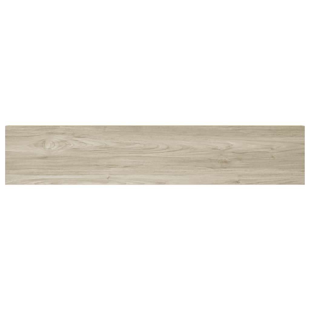 Floating Wall Shelves 2 pcs Oak 120x23.5x3.8 cm MDF