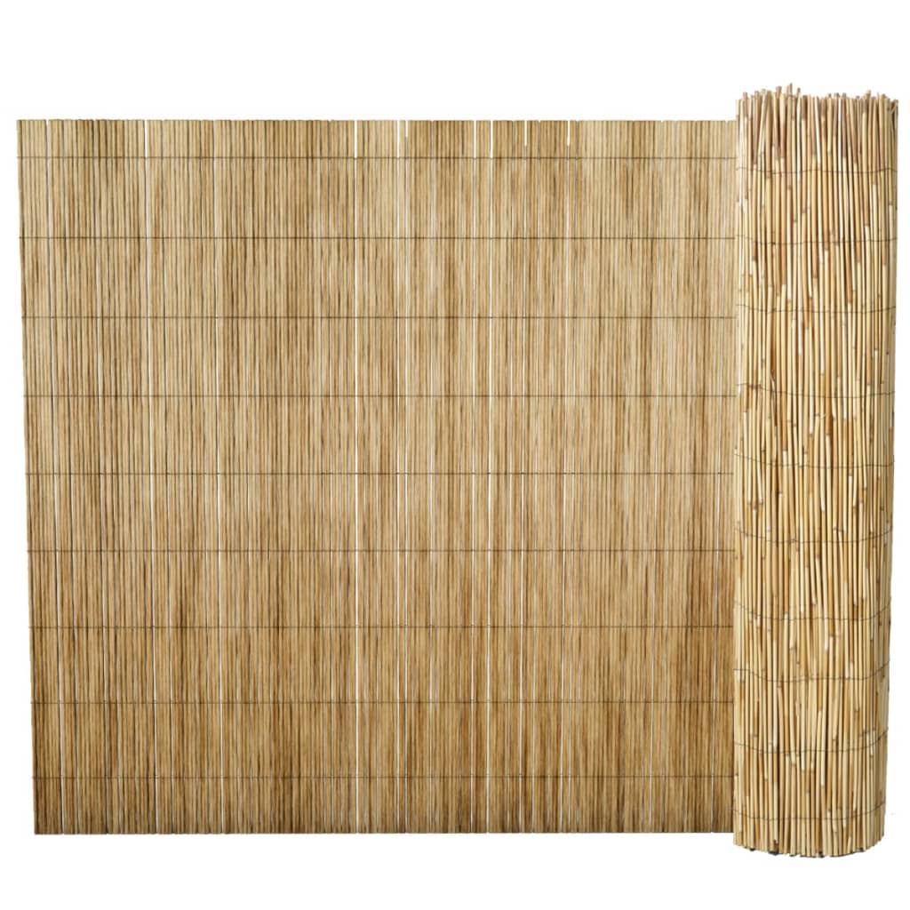 vidaXL Garden Reed Fence 125x1000 cm