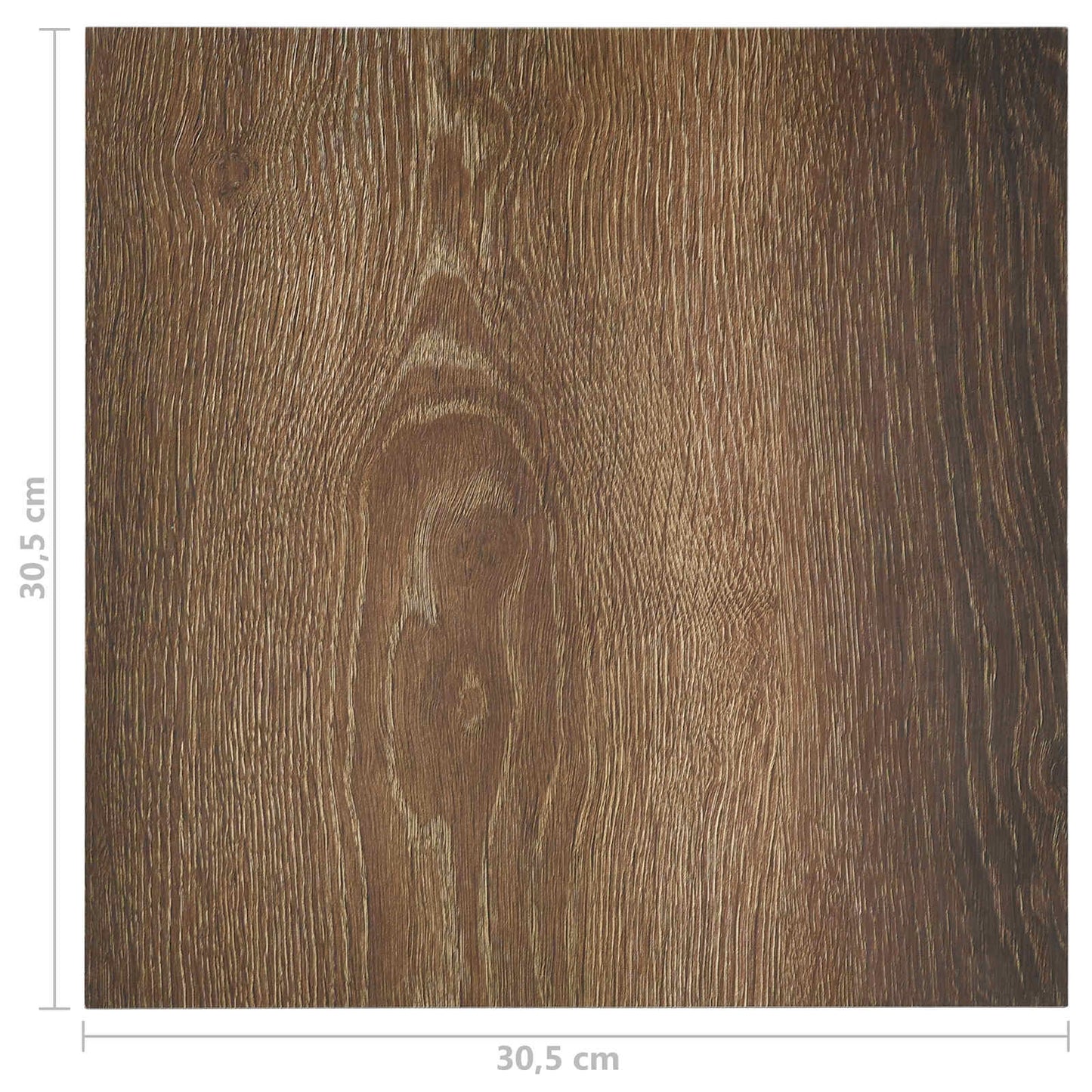 Flooring Planks 5.11 m² 55 pcs PVC Old wood