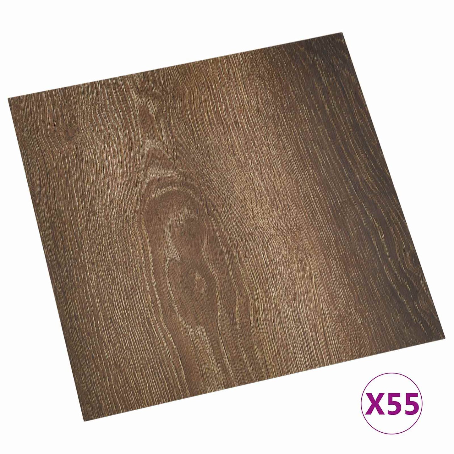 Flooring Planks 5.11 m² 55 pcs PVC Old wood