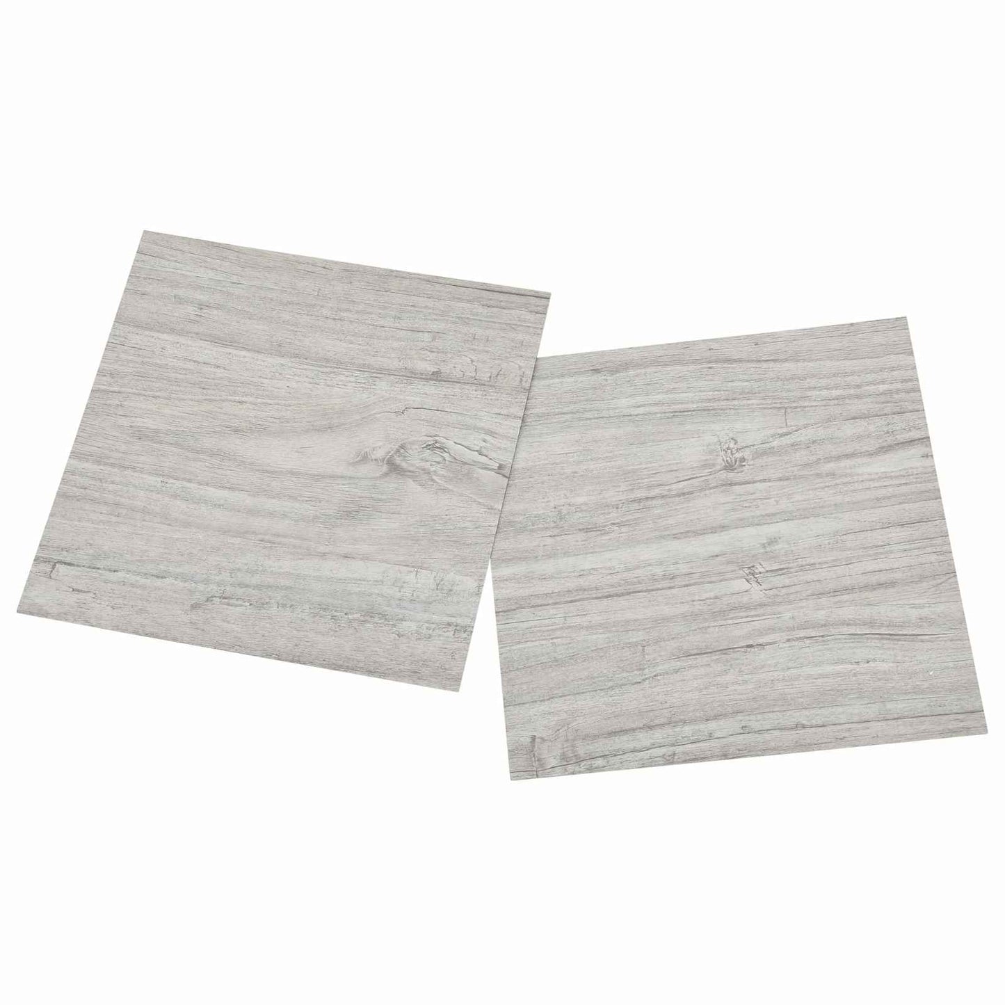 Flooring Planks 5.11 m² 55 pcs PVC Grey and Wood