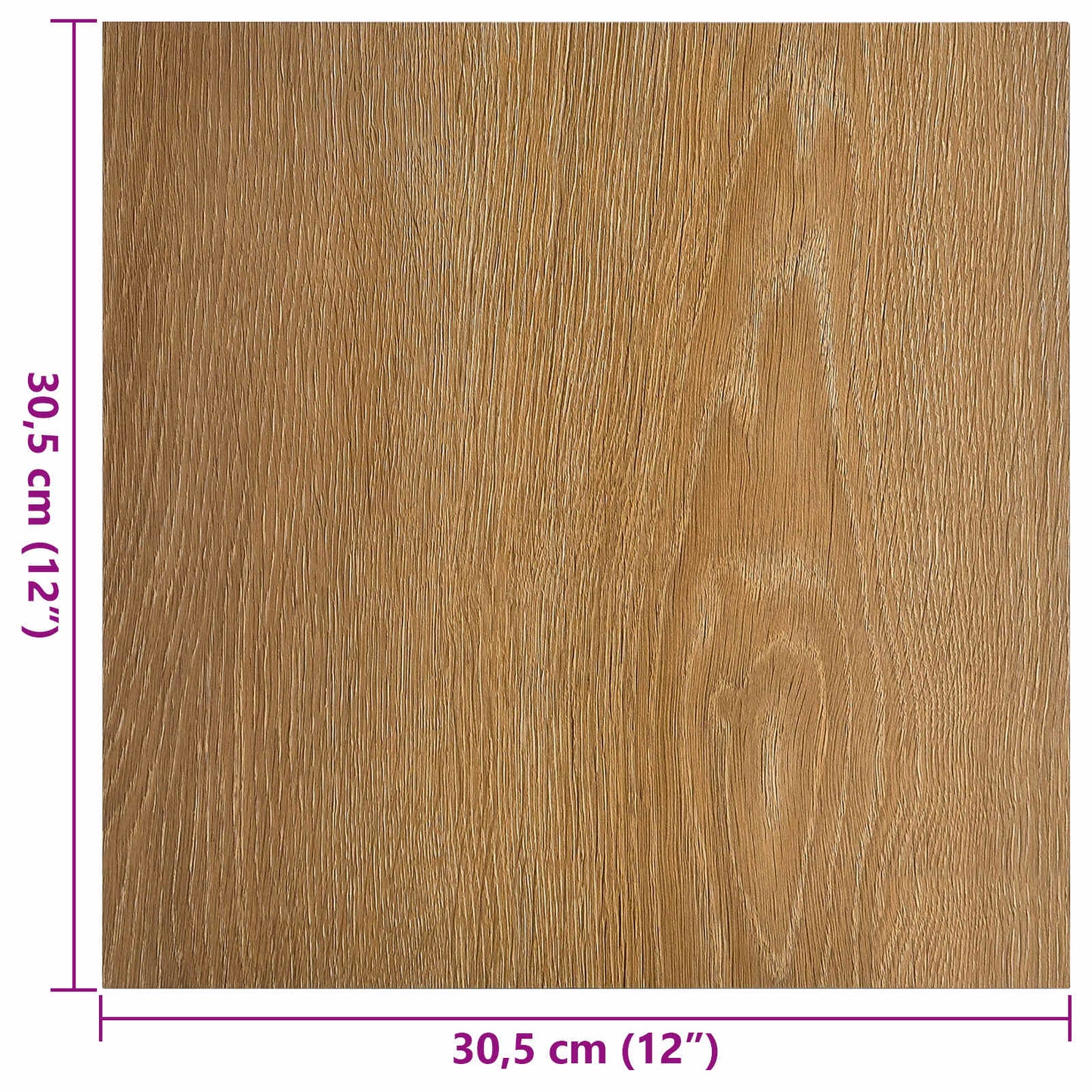 Flooring Planks 55 pcs Brown 5.11 m² PVC