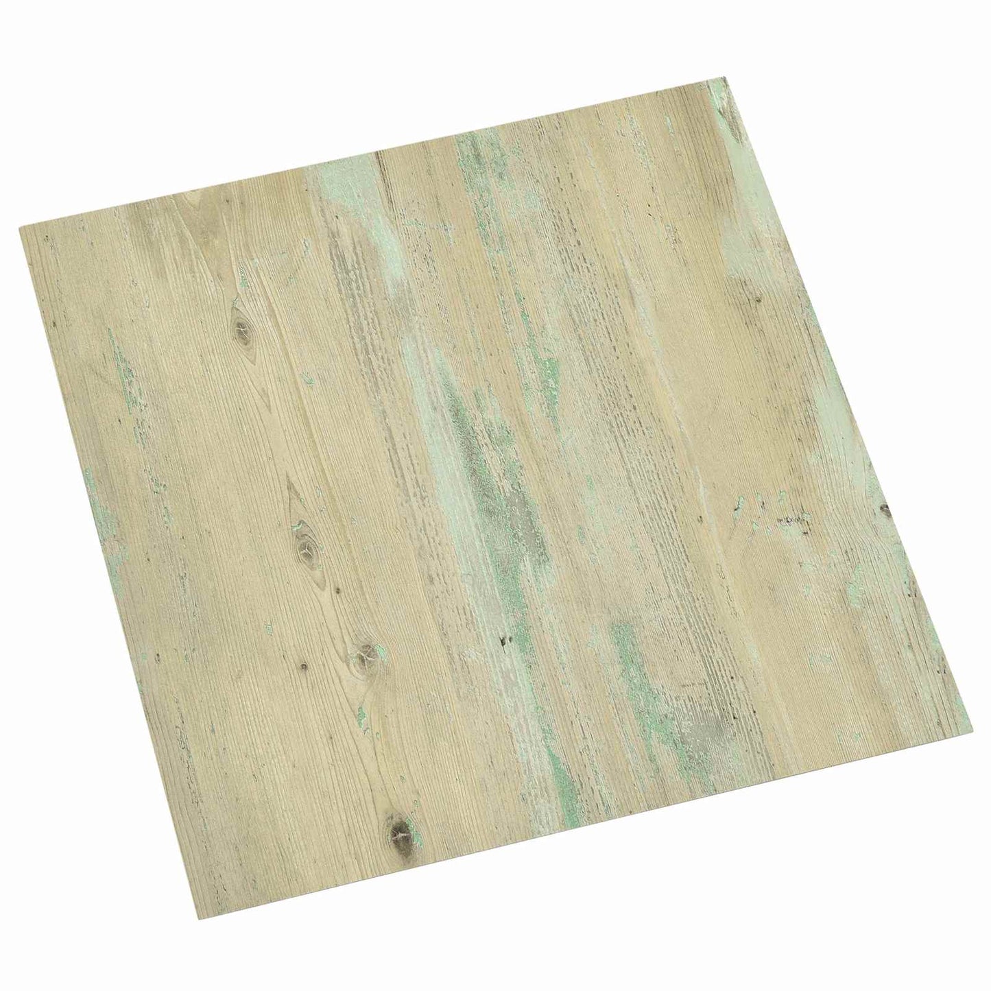 Flooring Planks 5.11 m² 55 pcs PVC White and Light Brown
