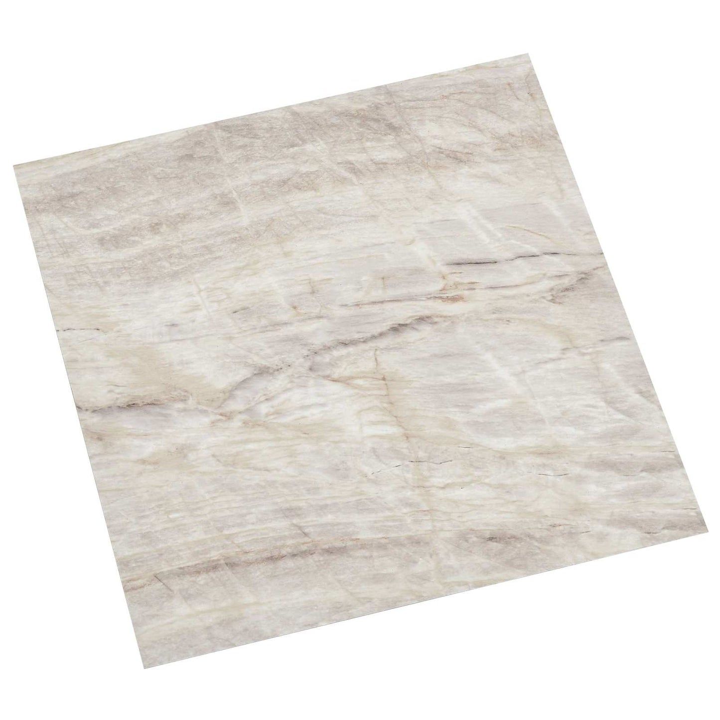 Flooring Planks 5.11 m² 55 pcs PVC Brown and Beige