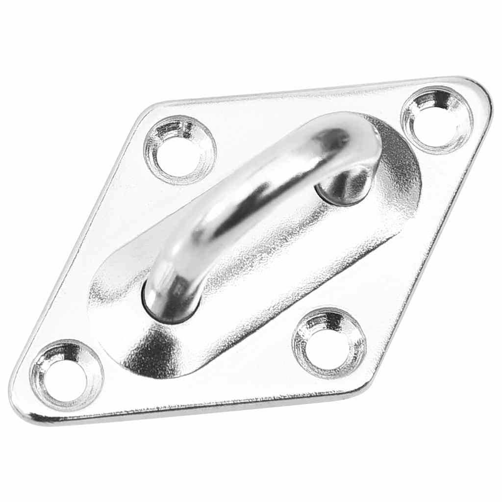 310241 vidaXL 12 Piece Sunshade Sail Accessory Set Stainless Steel
