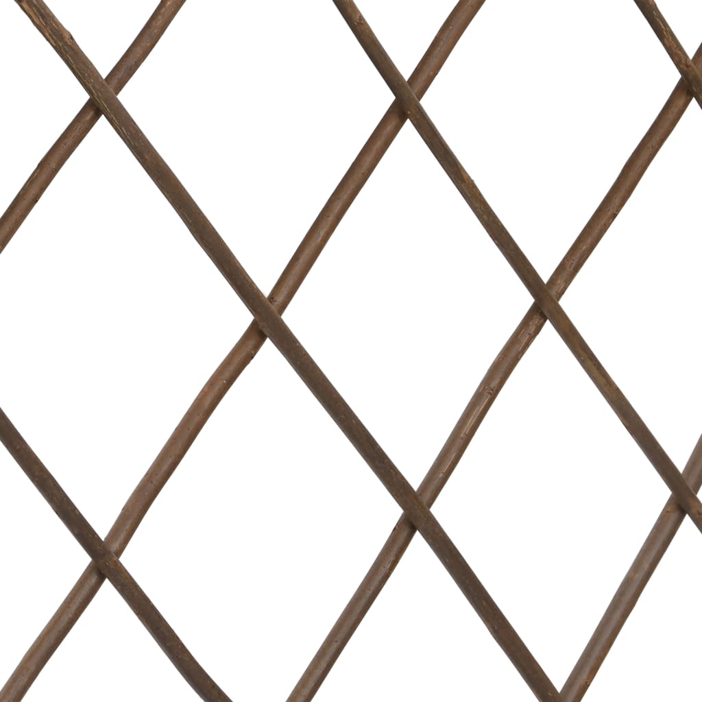 Willow Trellis Fences 5 pcs 180x120 cm