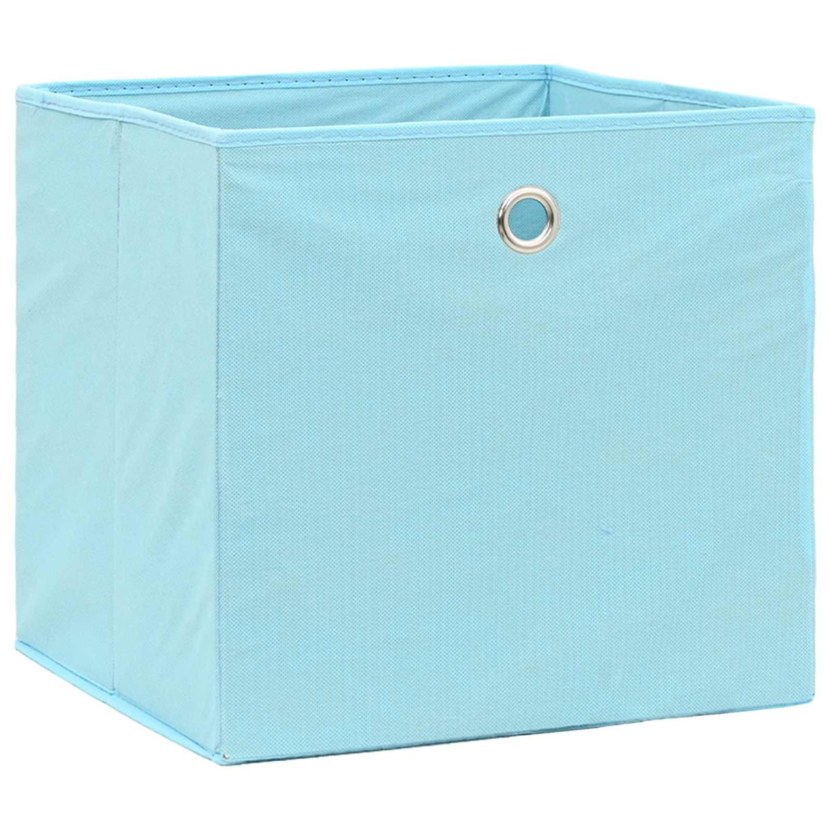 Storage Boxes 4 pcs Non-woven Fabric 28x28x28 cm Baby Blue